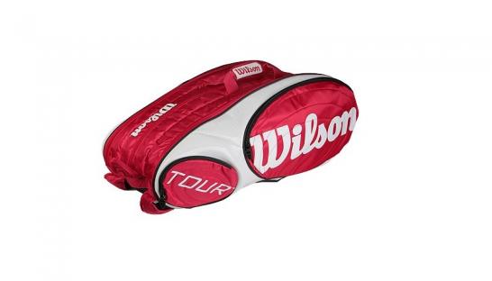Tenisov taky Wilson - Wilson Tour 12 Bag Red