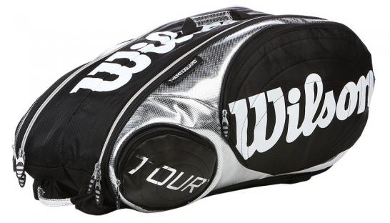 Tenisov taky Wilson - Wilson Tour 9 Bag Black