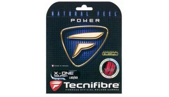 Squashov vplety Tecnifibre X-One Squash Roll 1,18 mm