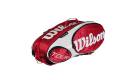 Tenisové tašky Wilson Wilson Tour 9 Bag Red