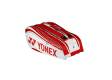 Tenisové tašky Yonex Yonex Wozniacki Pro Series Red/White 9 Pack Bag