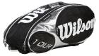 Tenisové tašky Wilson Wilson Tour 9 Bag Black